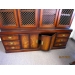 Executive 5 Piece Office Suite, Burnt Maple Rare Desk Credenza